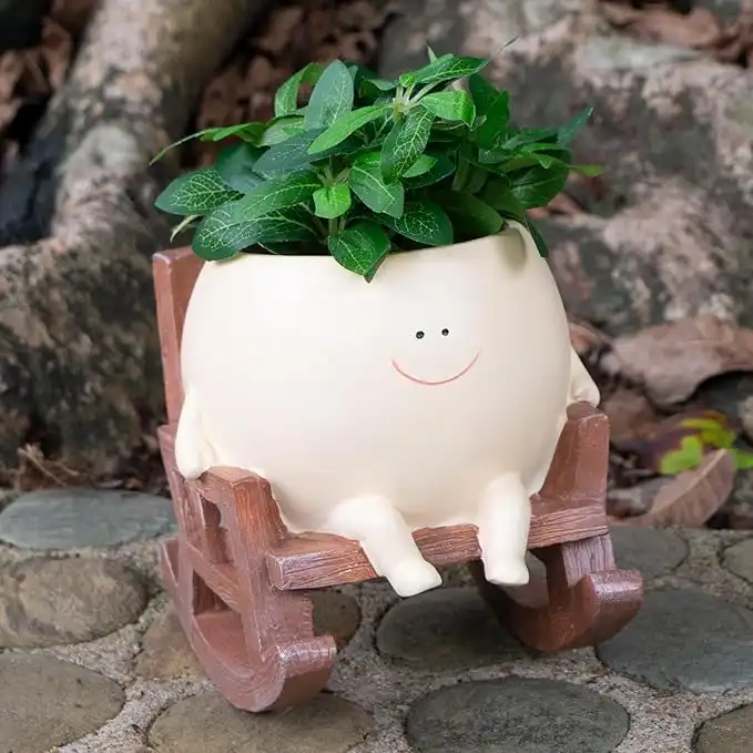 Rocking Chair Planter